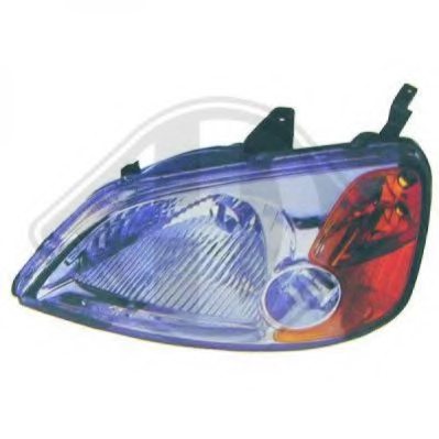 DIEDERICHS 5208080 Headlight